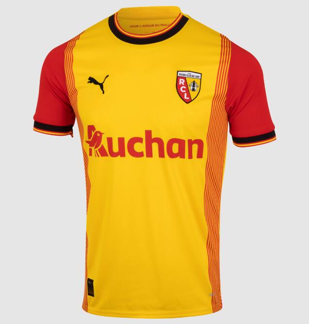 Racing Club de Lens Home Kit Soccer Jersey 2023/24